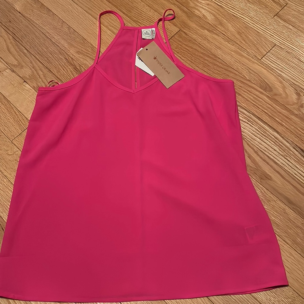 Paper Crane halter style top, size small